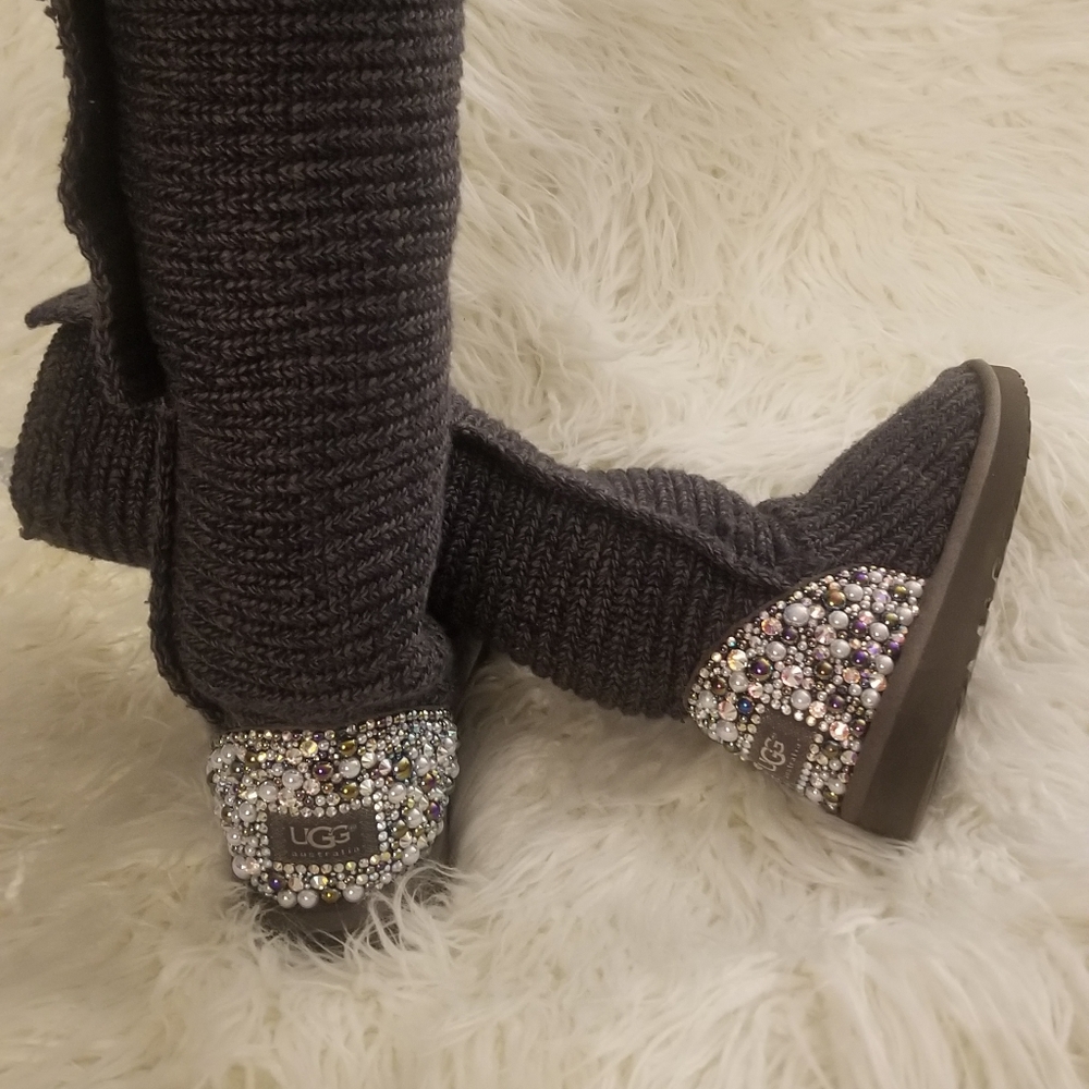 Customized embellished Women's UGG boots